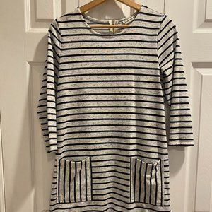 Abercrombie & Fitch Long Sleeve Striped Dress